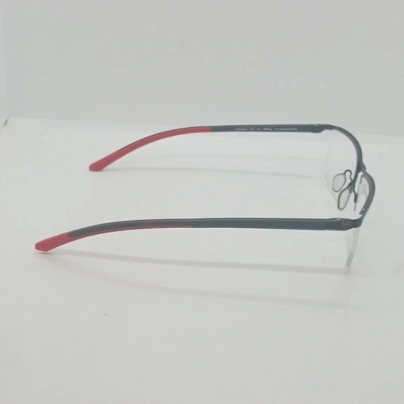 NWT RX-ABLE UNDER ARMOUR UA5003G EYEGLASS FRAMES BLACK RED - Picture 4 of 5